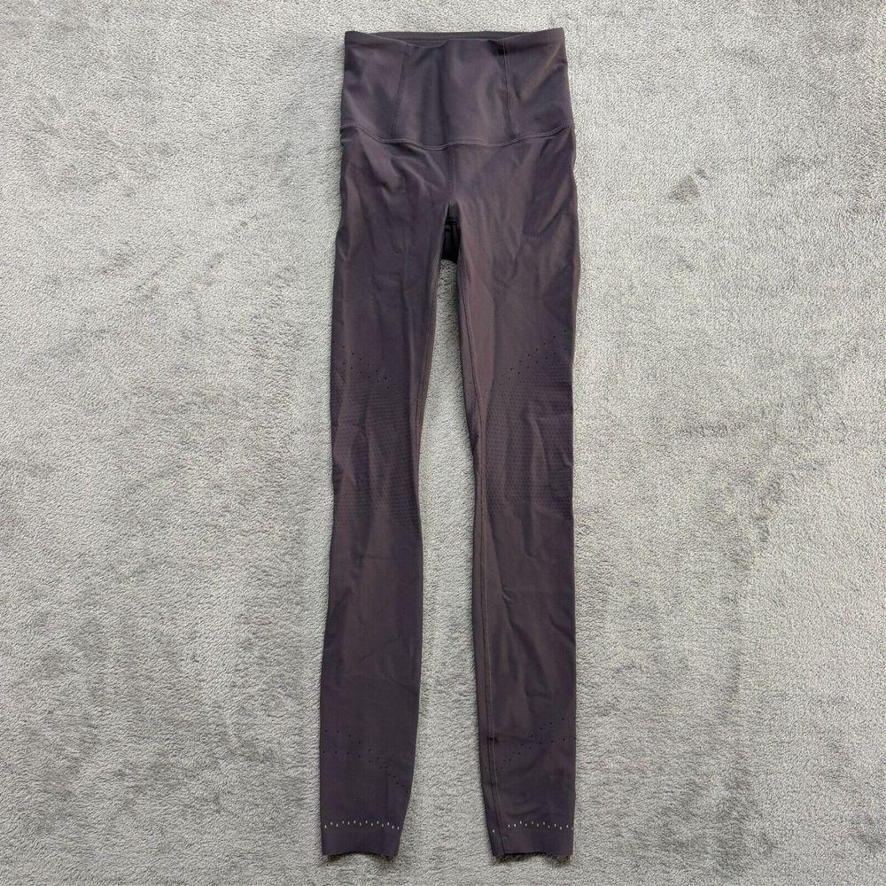 Lululemon Leggings Yoga Tight Pants Womens Purple Size 2 Activewear Athletic Gym
